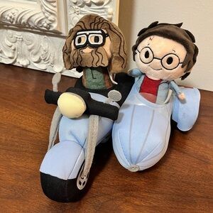 Hallmark | Itty Bittys Harry Potter Hagrid w/Motorbike Plush 3pc motorcycle